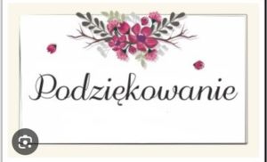 Podziękowanie