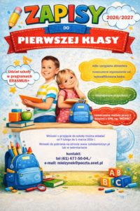 Zapisy do PIERWSZEJ KLASY