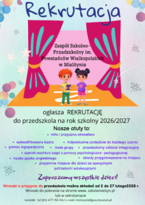 Rekrutacja do przedszkola