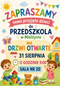Drzwi Otwarte w Przedszkolu